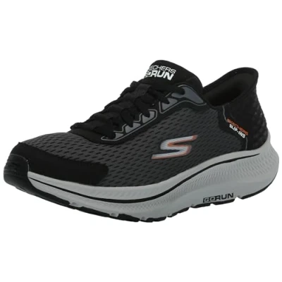 Afbeelding van Skechers Heren Handsfree Slip ins Go Run Consistent 2.0 Empower Sneaker, Zwart/Houtskool, 46 EU