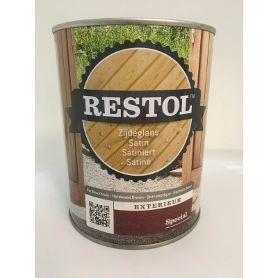 Afbeelding van Restol Houtolie Zijdeglans Tuinhoutgroen 1 liter