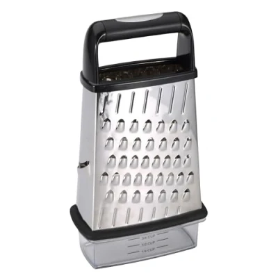Afbeelding van Bergner Masterpro Rasp met opvangbak RVS