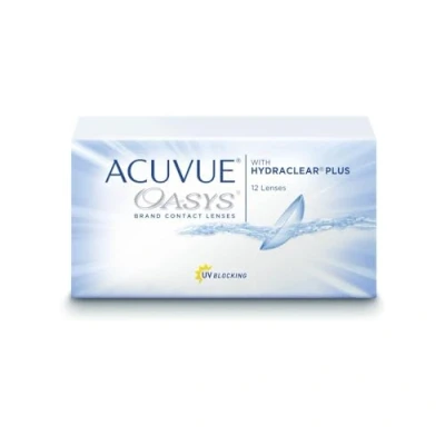 Afbeelding van 6.00 ACUVUE® OASYS with HYDRACLEAR® PLUS 12 pack Weeklenzen BC 8.40 Contactlenzen