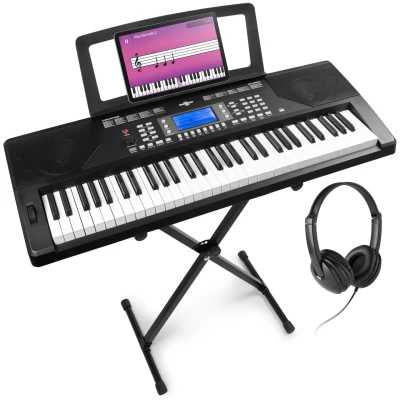 Afbeelding van MAX Rhapsody61P keyboard set inclusief standaard en koptelefoon 61