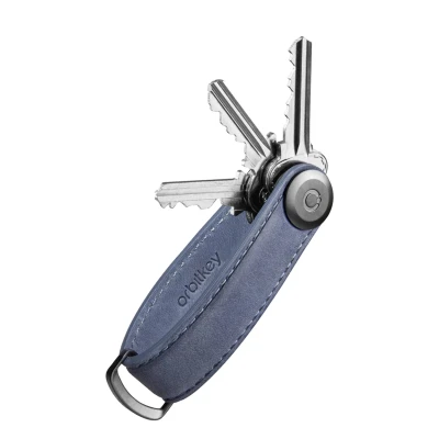 Afbeelding van Orbitkey Premium Leather 2.0 Keyholder steel grey
