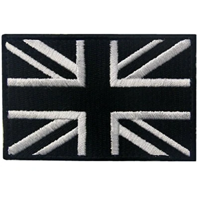 Afbeelding van Tactische Grote Britse Unie Jack Patch Geborduurde Engeland Vlag Moraal Applique Fastener Hook &amp; Loop UK Embleem