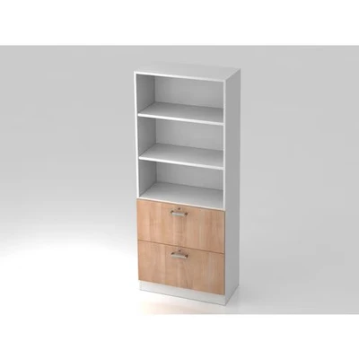 Afbeelding van Wandkast Wit/Walnoot 80 x 42 200,4 cm Signa G 7300 CE