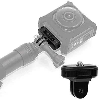 Afbeelding van 1/4 inch universele schroef, ACTION camera statief Selfie Stick Adapter voor Sony OSMO XiaoYi