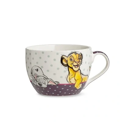 Afbeelding van Disney Egan Ontbijtkom Animals Simba, Lucky, Bambi, Stampertje