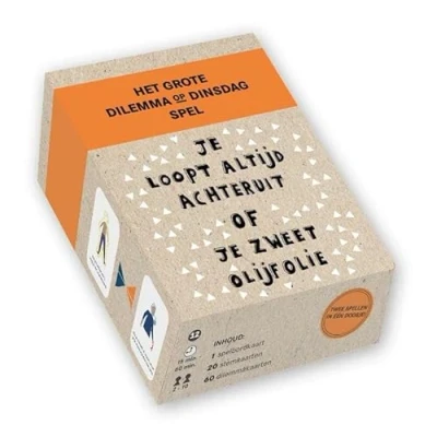 Afbeelding van Het grote dilemma op dinsdag spel (Kaartspellen)
