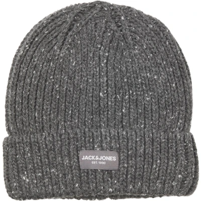 Afbeelding van JACK &amp; JONES muts JACCLIFF gemeleerd grijs