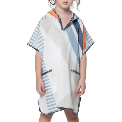 Afbeelding van Surfponcho Kind Bora van Lalay maat 2 3 jaar t/m 10 11