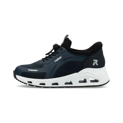 Afbeelding van Rieker Dames N5257 Sneakers Low, blauw, 42 EU