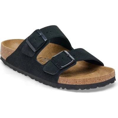 Afbeelding van Birkenstock Arizona Suede Sandalen Zwart EU 40 Man
