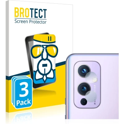 Afbeelding van BROTECT Screenprotector voor OnePlus 9 (ALLEEN Camera Lens) Folie Beschermfolie Beschermglas transparant (3 Stuks)