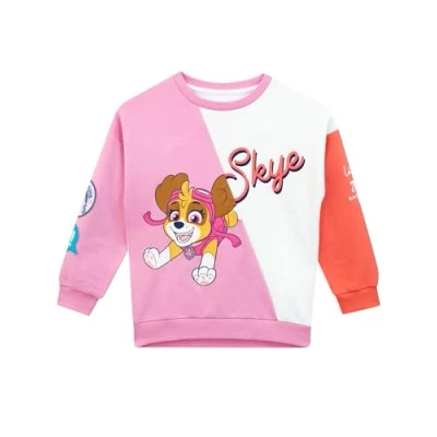 Afbeelding van Paw Patrol Trui voor Meisjes Skye Meisjestrui Leuke Truien Veelkleurig 128