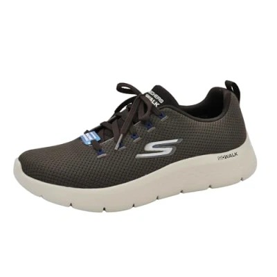 Afbeelding van Skechers Heren Go Walk Flex Vespid Sneaker, Bruin, 42 EU