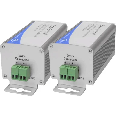Afbeelding van Renkforce RF 2982884 Netwerkuitbreiding 2 draads Reikwijdte (max.): 400 m stuk(s) 100 MBit/s Zonder PoE functie