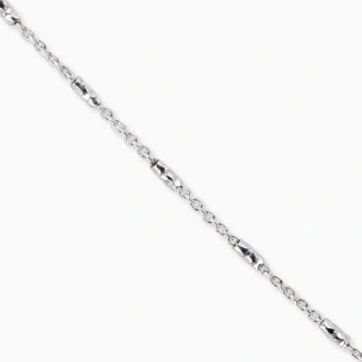 Afbeelding van Ankerketting 925 zilveren elementen 60 cm