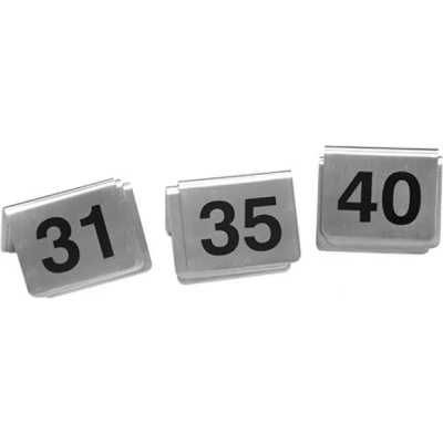Afbeelding van tafelnummer set (31 40), 705053, HVS Select