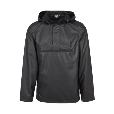 Afbeelding van Urban Classics Lichte jas, Heren, Maat: Small, Black