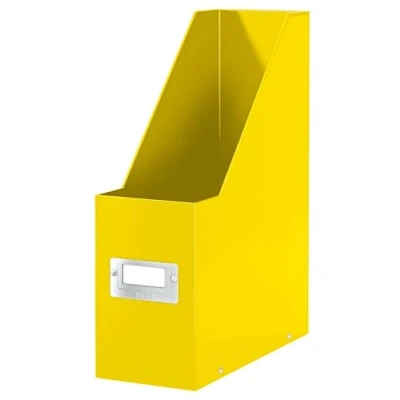 Afbeelding van Tijdschiftcassette Leitz WOW Click Store geel