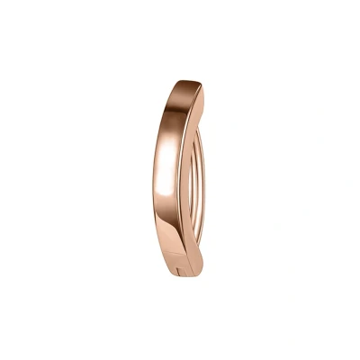 Afbeelding van Piercing ovaal strak design rose 12mm