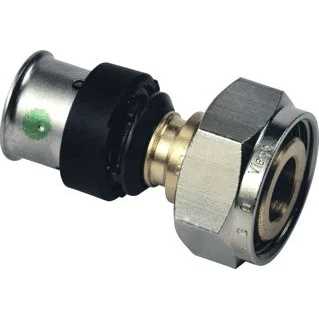 Afbeelding van Viega Smartpress schroefkoppeling brons 16 mm pers x M22