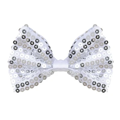Afbeelding van W WIDMANN MILANO Party Fashion Vlinderdas met pailletten, showgirl, showman, kostuum, accessoire, carnaval, themafeest, oudejaarsavond