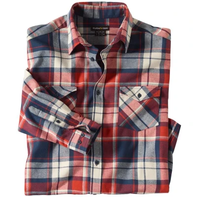 Afbeelding van Atlas for Men Geruit flanellen overhemd Atlas® Heren Verkrijgbaar in grote maten 3XL