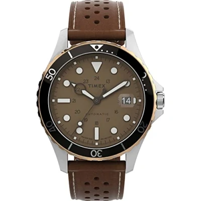 Afbeelding van Timex Automatisch horloge TW2V41500, bruin, TW2V41500