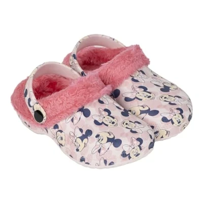 Afbeelding van Slippers Voor in Huis Minnie Mouse Roze Schoenmaat 30 31