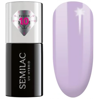 Afbeelding van Semilac Extend CARE 5W1 Nagellak, Maat: 7 ml, Pastel lavender