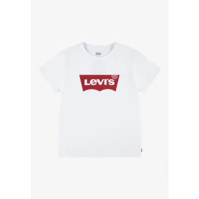 Afbeelding van Levi&#039;s Batwing TEE Tshirt print voor kinderen, Maat: 128, Red/white
