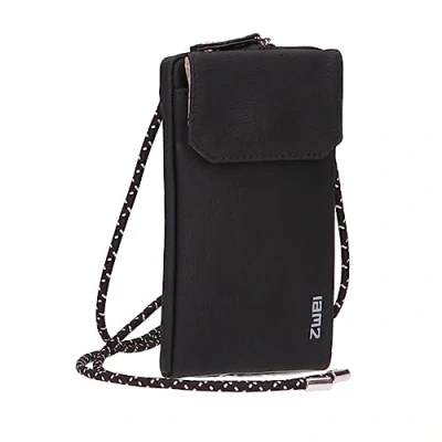 Afbeelding van ZWEI® M.MP30 Phone Bag*Wallet 100%PU N.Black