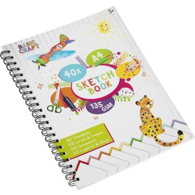 Afbeelding van Creative Craft Group Schetsboek A4 40 Vellen, 135 gsm