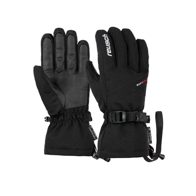 Afbeelding van Reusch Outset R tex Xt 7701 Skihandschoenen voor heren, met polsband en waterdicht membraan, aangenaam warme skihandschoenen, sneeuwhandschoenen, zwart/wit, 10
