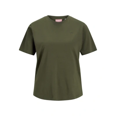 Afbeelding van JJXX Jxanna Every LOGO TEE Tshirt print, Dames, Maat: Large, Grape leaf