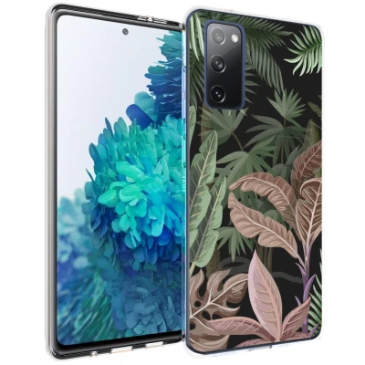 Afbeelding van Samsung Galaxy S20 FE Hoesje Siliconen en TPU (zacht) iMoshion Softcase/Backcover Groen Telefoonhoesje