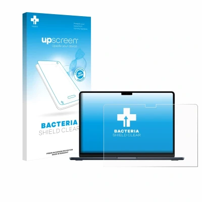 Afbeelding van upscreen Screenprotector voor Apple MacBook Air 13&quot; M4 2025 Folie Beschermfolie transparant antibacterieel
