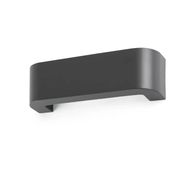 Afbeelding van Faro Lighting Beugel LED Buiten wandlamp Donkergrijs IP44