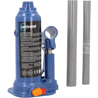 Afbeelding van Cartrend 10005 Hydraulische Fles Jack 2 T, grijs