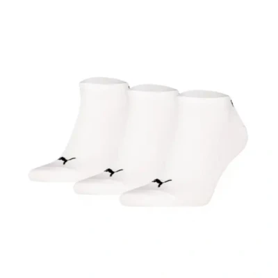 Afbeelding van Puma Sokken 3P Sneaker Socks Wit Maat 39/42