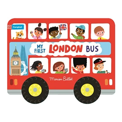 Afbeelding van Whizzy Wheels: My First London Bus: Novelty Book with four moving wheels!