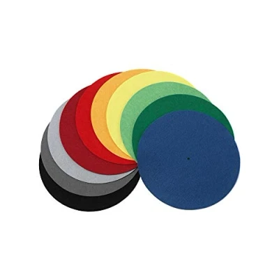Afbeelding van Pro Ject Vilt Mat 300mm Groen Verbeterde Geluidskwaliteit, Universele Compatibiliteit, Beschermt Platen
