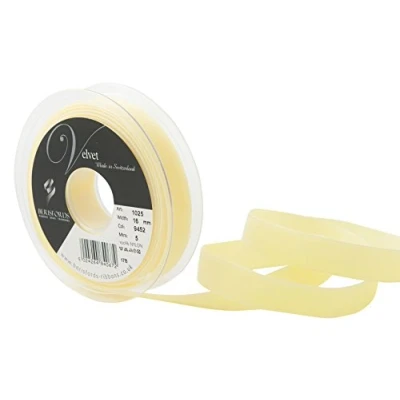 Afbeelding van Berisfords fluwelen band, citron, 102 x 21 cm