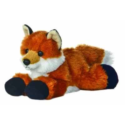 Afbeelding van Aurora 12745, 12754, Mini Flopsie Fus, 20 cm, pluche dier, zwart/wit