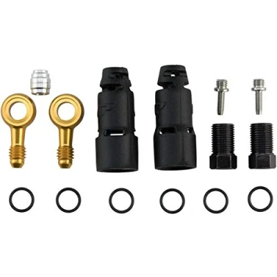 Afbeelding van Jagwire Pro snelsluitsysteem adapter avid Xx Banjo aansluitingsset unisex volwassenen, zwart