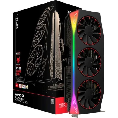 Afbeelding van XFX MERCURY AMD Radeon RX 9070 XT OC Magnetic Air RGB 16GB