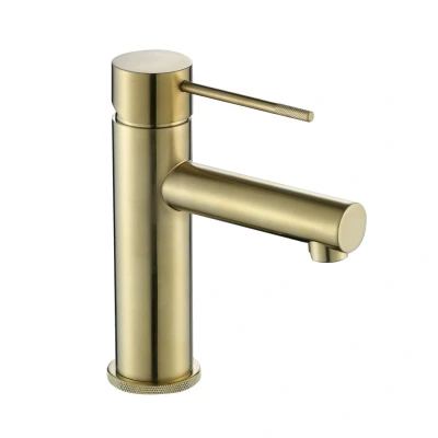 Afbeelding van Best Design Nancy wastafelmengkraan mat goud