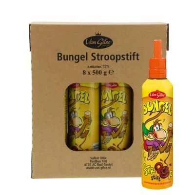 Afbeelding van Van Gilse Bungel Stroopstift 8 x 500 gram
