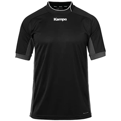 Afbeelding van Kempa Prime Sport Tshirt, Heren, Maat: 3XL, Weiß schwarz
