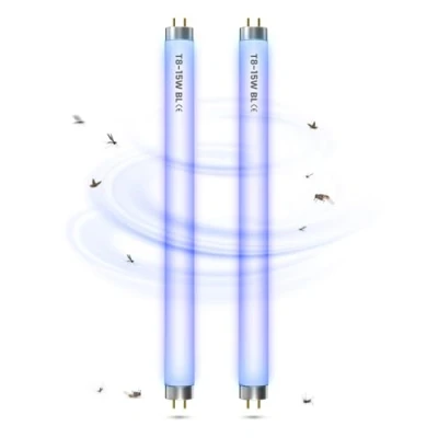 Afbeelding van BrightArk BL T8 F15W Insectenverdelger reservelampen, 43 cm muggenlamp, reservelamp, buis voor 15/30 W, elektrische vlieg, insectenkiller, insectenverdelger, vliegenzapper, 2 stuks
